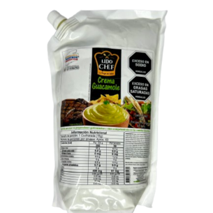 Salsa crema de guacamole LIDO CHEF x950g