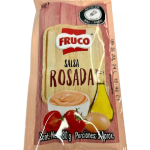 Salsa rosada FRUCO sachet x80gr