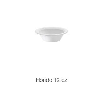 Plato hondo  12onz