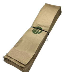 Bolsa de papel de cubierto x100U